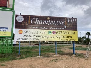 Valla Champange - Impresión gran formato en Torrevieja