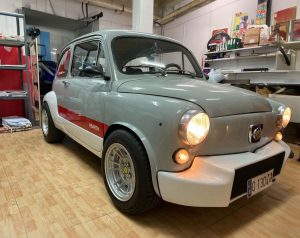 600 Abarth - Rotulación parcial