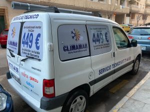 Rotulación de cristales de vehículos