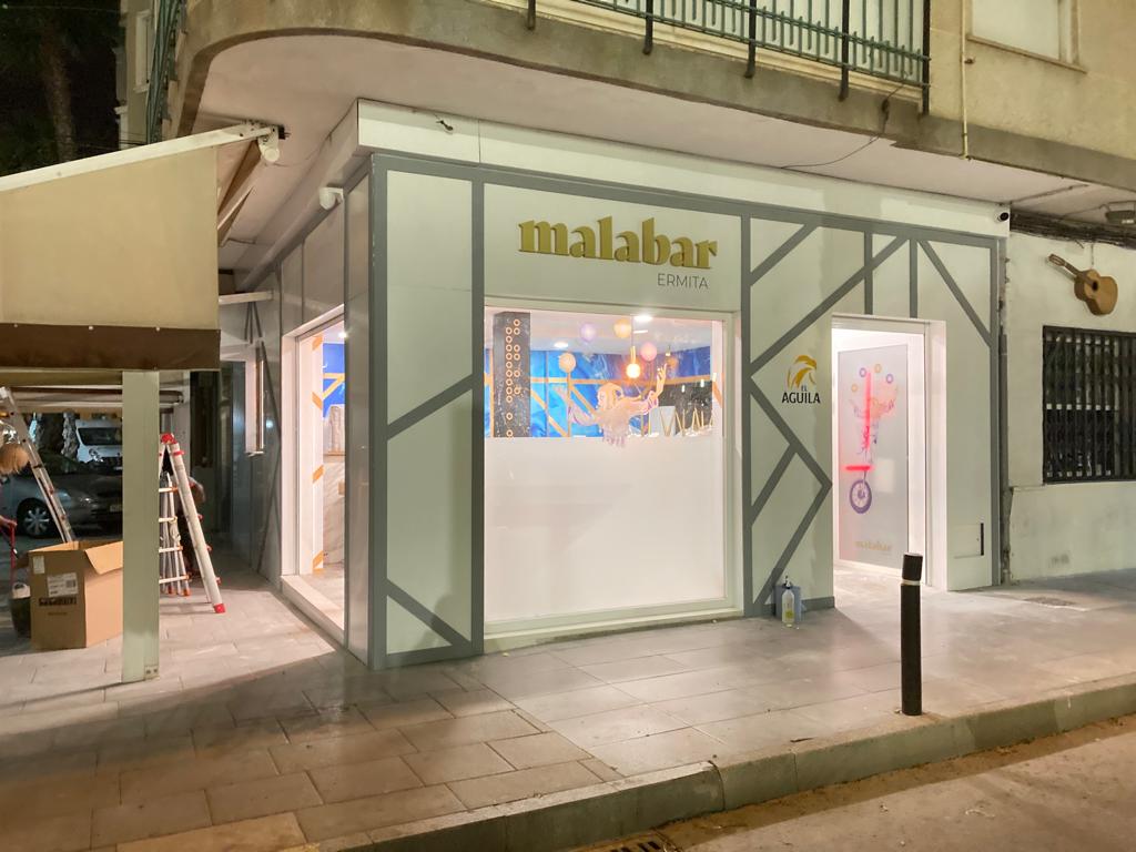 Rotulación exterior de fachada comercial en Torrevieja