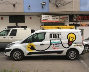 Rotulación con vinilo de corte - IBF